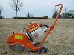 Concrete Saw on Cart (14")